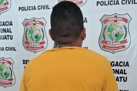 POLÍCIA CIVIL CAPTURA INDIVÍDUO ACUSADO DE REALIZAR UMA TENTATIVA DE HOMICÍDIO EM QUIXELÔ/CE